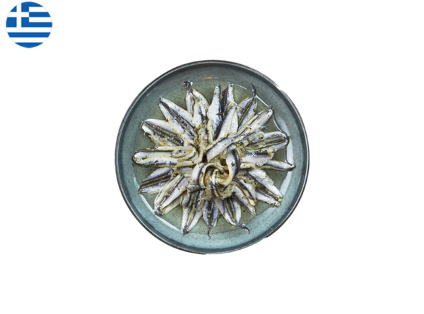 Anchovies, Marinated with Garlic