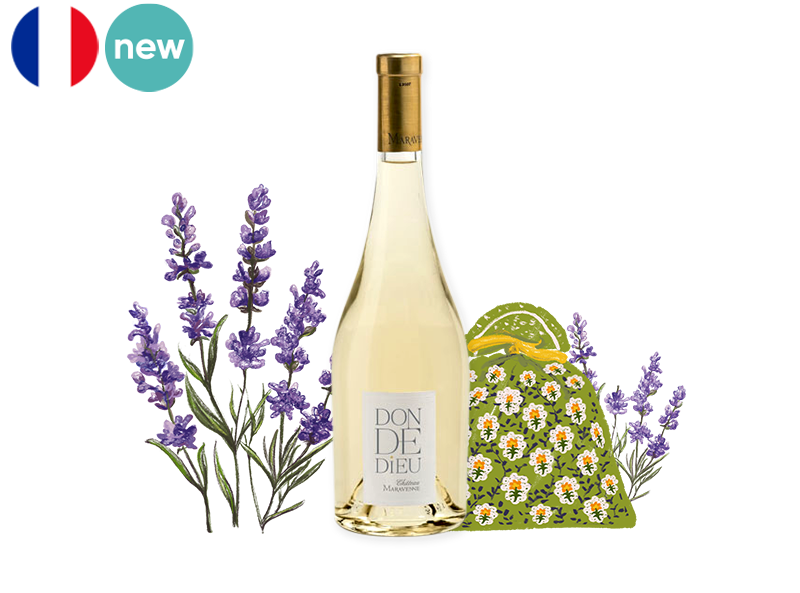 Côtes de Provence AOC, Don de Dieu White, Château Maravenne, 2021