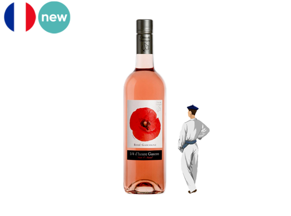 Côtes de Gascogne IGP, 1/4 d'Heure Gascon Rose, 2023