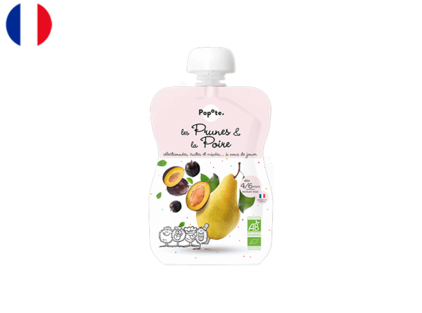 Fruit Plum and Pear Popote (4/6+ months)