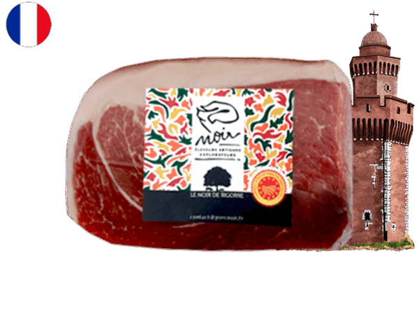 Ham, "Le Noir de Bigorre" Boneless (Eighth)