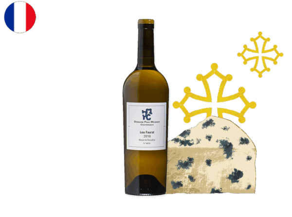 Muscat-de-Rivesaltes AOC, Lou Faurat,  Domaine Paul Meunier-Centernach, 2018