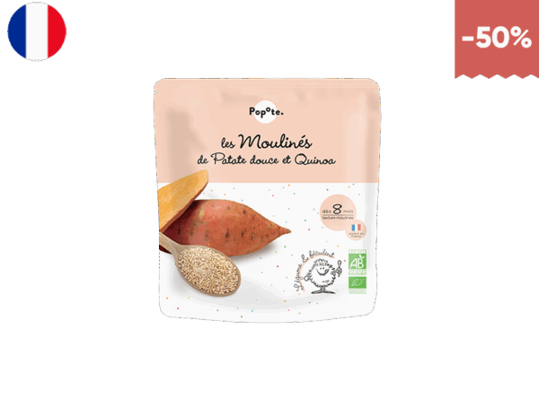 Vegetable Sweet Potato and Quinoa Popote (8+ months)